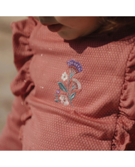 LITTLE DUTCH - T-shirt à manches longues anti-UV - Rose pailleté