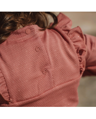 LITTLE DUTCH - T-shirt à manches longues anti-UV - Rose pailleté