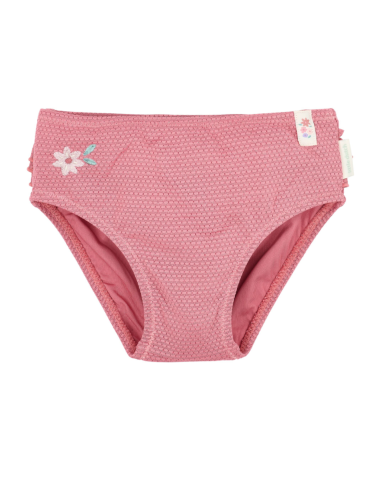 LITTLE DUTCH - Maillot de bain culotte - Rose pailleté