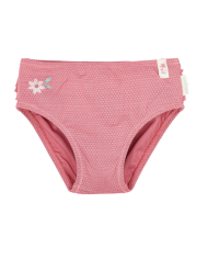 LITTLE DUTCH - Maillot de bain culotte - Rose pailleté