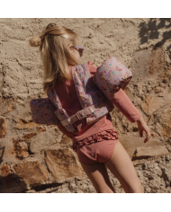 LITTLE DUTCH - Maillot de bain culotte - Rose pailleté