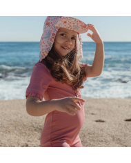 LITTLE DUTCH - Combinaison anti-UV - Rose pailleté