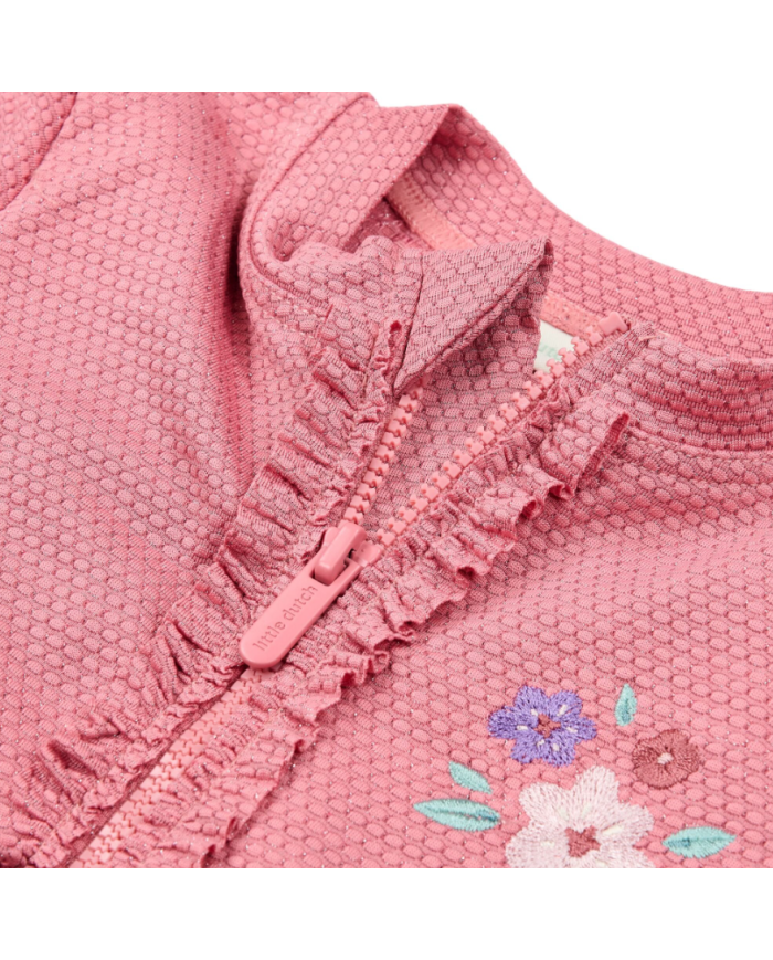 LITTLE DUTCH - Combinaison anti-UV - Rose pailleté