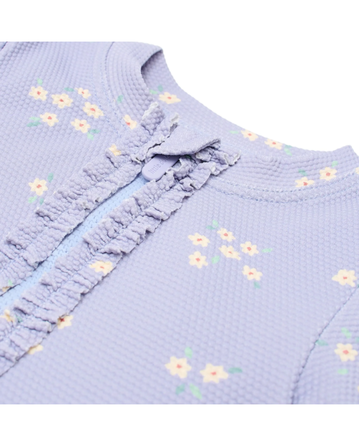 LITTLE DUTCH - Maillot de bain à manches longues - Lavande