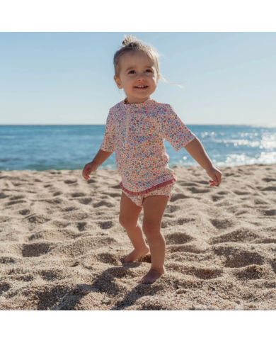 LITTLE DUTCH - Couche de bain - Champs de fleurs