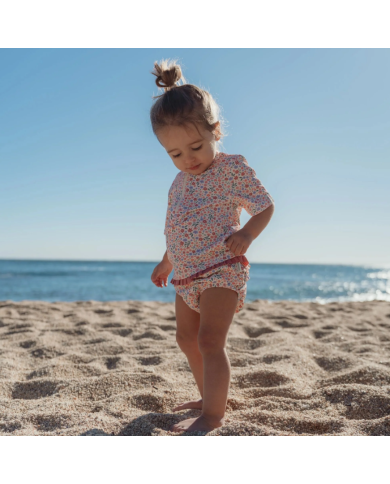 LITTLE DUTCH - Couche de bain - Champs de fleurs