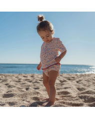 LITTLE DUTCH - T-shirt anti-UV - Champs de fleurs