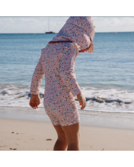 LITTLE DUTCH - Casquette de bain anti-UV - Champs de fleurs