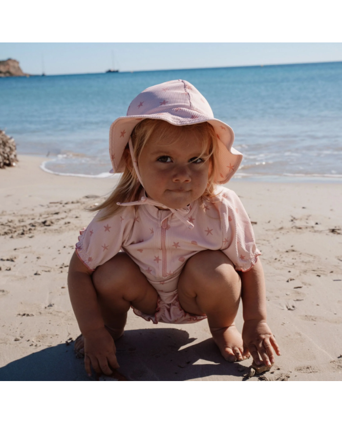 LITTLE DUTCH - Chapeau de bain anti-UV - Coquillages