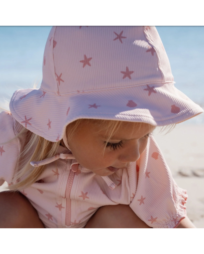 LITTLE DUTCH - Chapeau de bain anti-UV - Coquillages