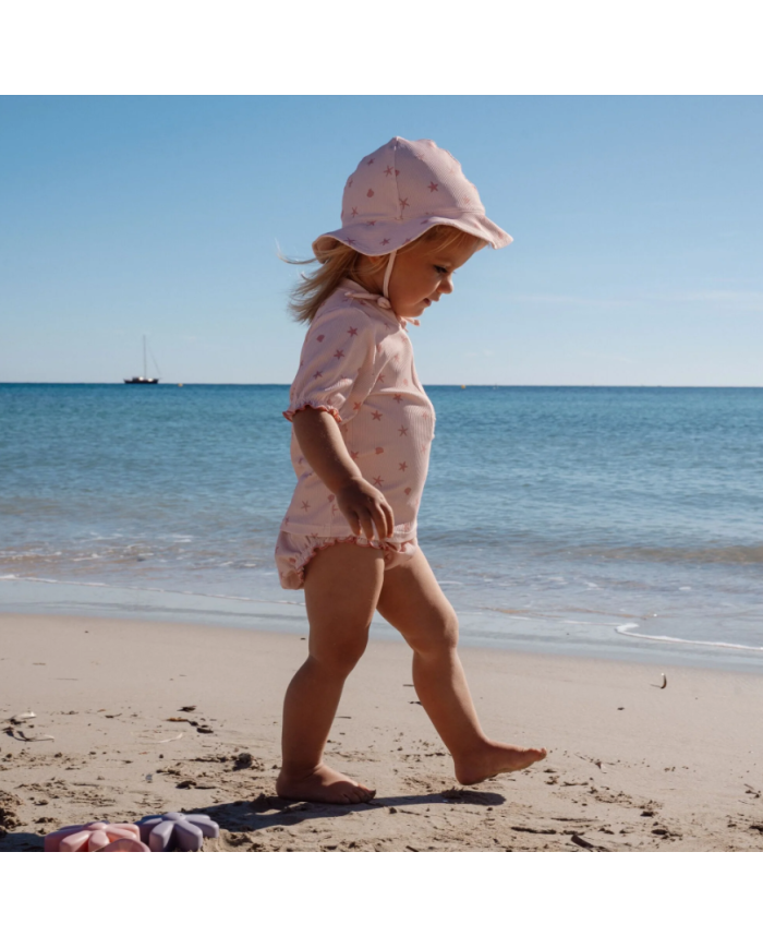 LITTLE DUTCH - Chapeau de bain anti-UV - Coquillages