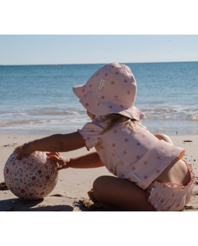LITTLE DUTCH - Chapeau de bain anti-UV - Coquillages