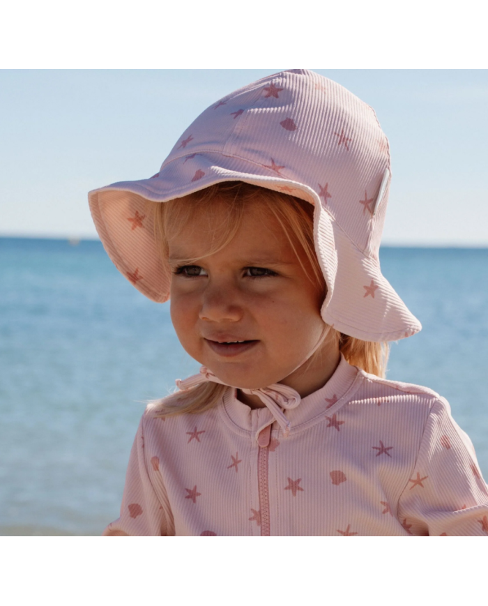 LITTLE DUTCH - Chapeau de bain anti-UV - Coquillages