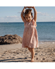 LITTLE DUTCH - Robe de plage en éponge