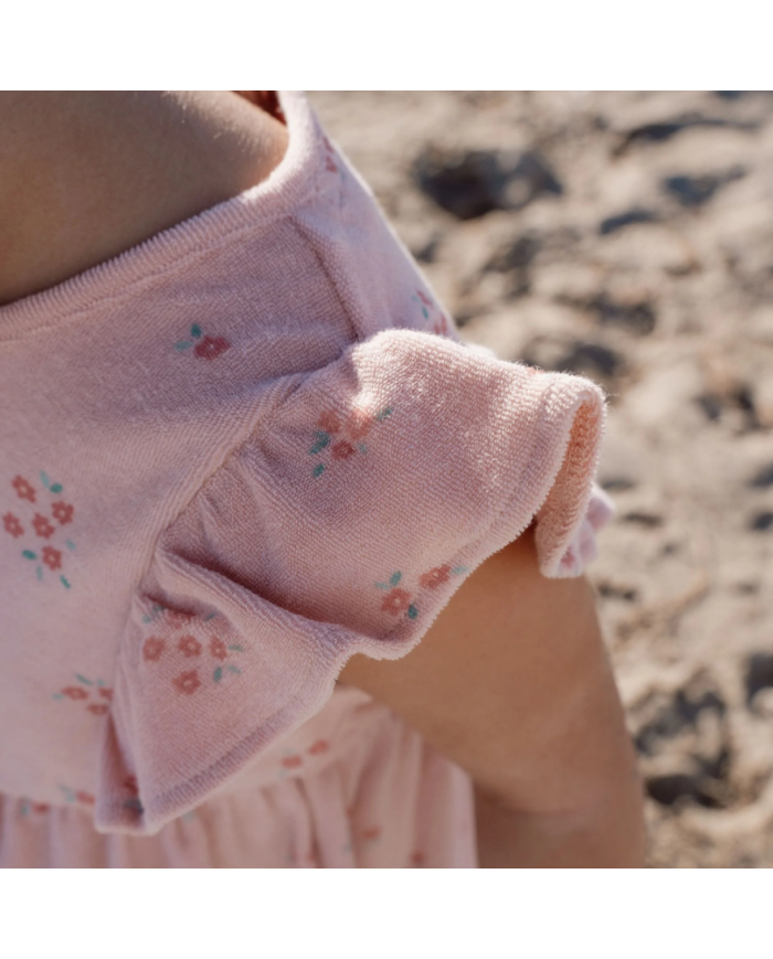 LITTLE DUTCH - Robe de plage en éponge
