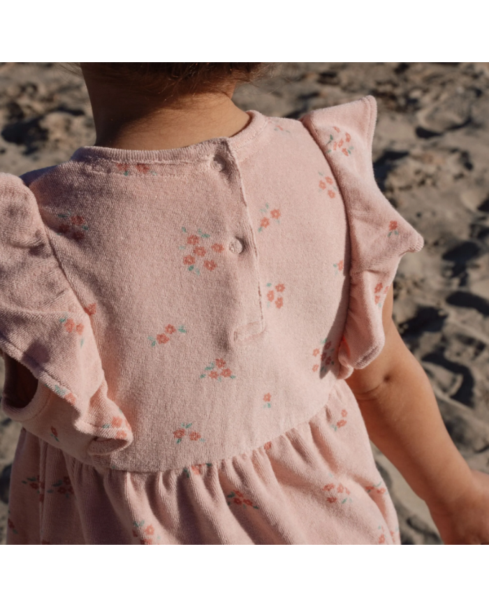 LITTLE DUTCH - Robe de plage en éponge