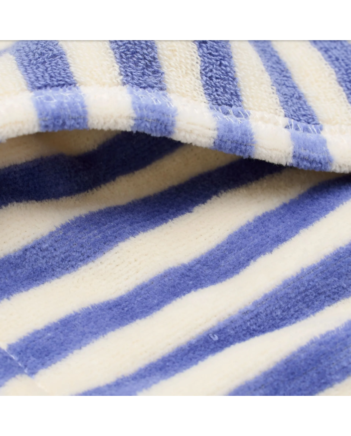 LITTLE DUTCH - Poncho de plage - Rayures violettes