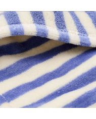 LITTLE DUTCH - Poncho de plage - Rayures violettes