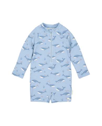 LITTLE DUTCH - Combinaison manches longues anti-UV - Ocean splash
