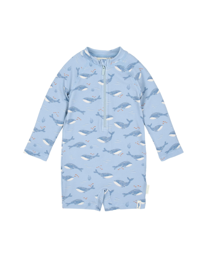 LITTLE DUTCH - Combinaison manches longues anti-UV - Ocean splash