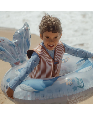 LITTLE DUTCH - Combinaison manches longues anti-UV - Ocean splash