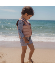 LITTLE DUTCH - Combinaison manches longues anti-UV - Ocean splash