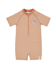 LITTLE DUTCH - Combinaison anti-UV - Rayures brunes