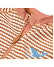 LITTLE DUTCH - Combinaison anti-UV - Rayures brunes