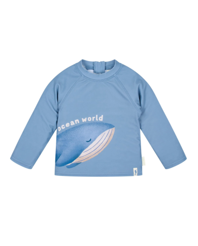 LITTLE DUTCH - T-shirt manches longues anti-UV - Baleine