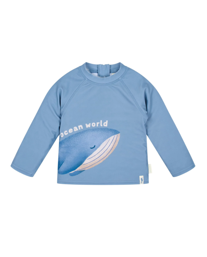 LITTLE DUTCH - T-shirt manches longues anti-UV - Baleine