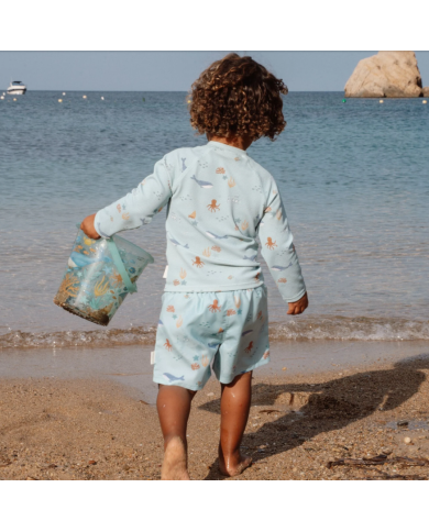 LITTLE DUTCH - T-shirt manches longues anti-UV - Amis de l'océan