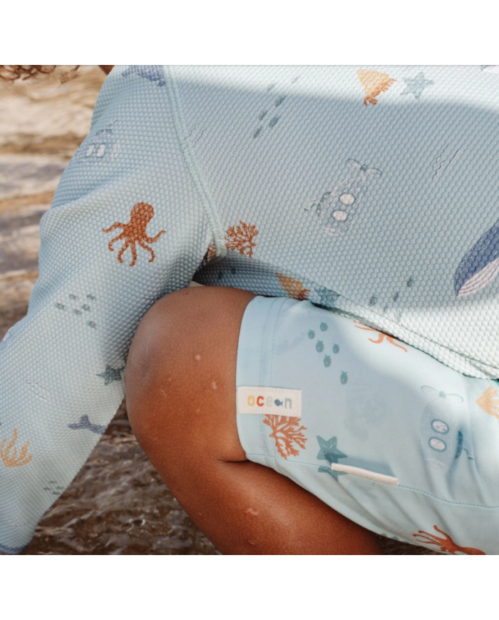 LITTLE DUTCH - T-shirt manches longues anti-UV - Amis de l'océan