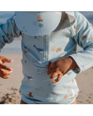 LITTLE DUTCH - T-shirt manches longues anti-UV - Amis de l'océan