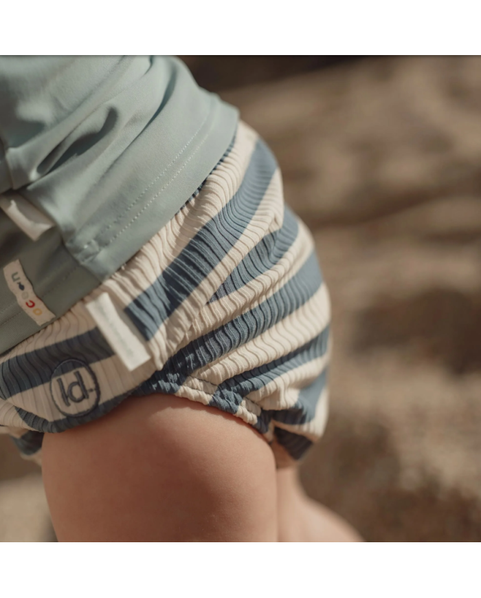 LITTLE DUTCH - Couche de bain - Rayures océan