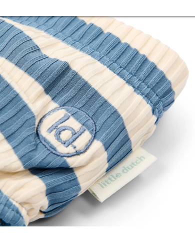 LITTLE DUTCH - Couche de bain - Rayures océan