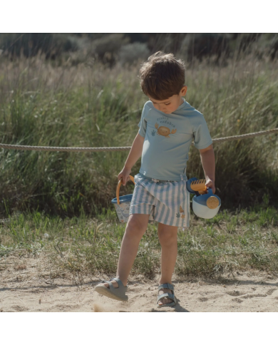 LITTLE DUTCH - Short de bain - Surf stripes