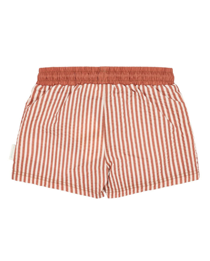 LITTLE DUTCH - Short de bain - Rayures brunes