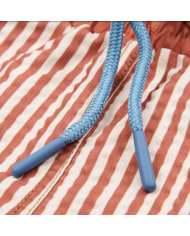 LITTLE DUTCH - Short de bain - Rayures brunes