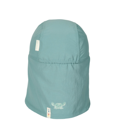 LITTLE DUTCH - Casquette de bain anti-UV - Ocean green