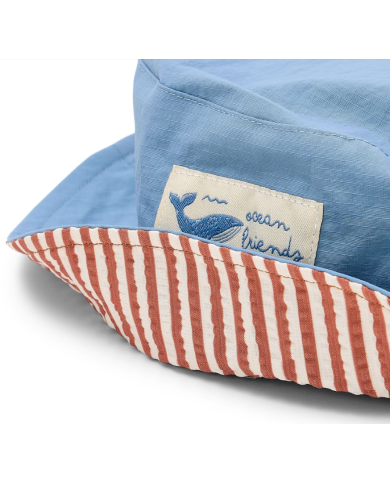 LITTLE DUTCH -  Bob réversible - Ocean splash