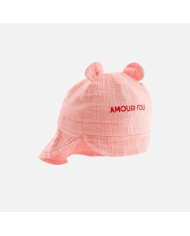 CHAMAYE - Chapeau bébé en gaze de coton - Amour Fou