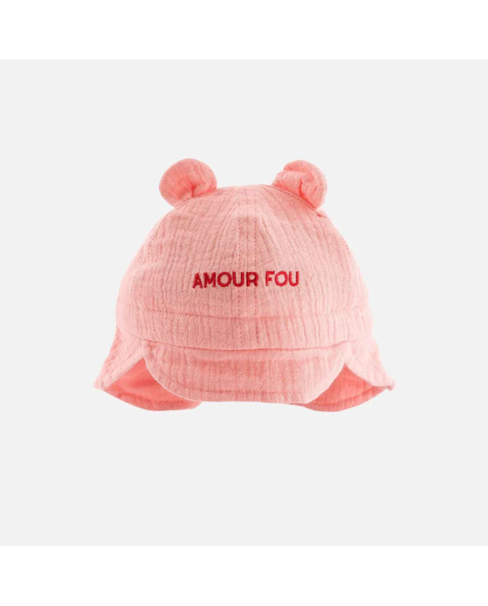CHAMAYE - Chapeau bébé en gaze de coton - Amour Fou
