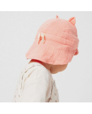 CHAMAYE - Chapeau bébé en gaze de coton - Amour Fou