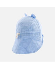 CHAMAYE - Chapeau bébé en gaze de coton - Petit Amour