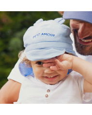 CHAMAYE - Chapeau bébé en gaze de coton - Amour Fou