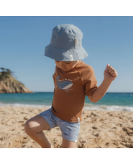 LITTLE DUTCH - T-shirt anti-UV - Brun