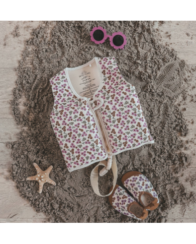 SALTED STORIES - Gilet de natation - SPARKLY FLOWERS