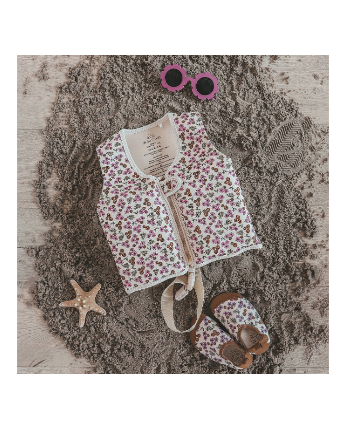 SALTED STORIES - Gilet de natation - SPARKLY FLOWERS