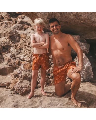 SALTED STORIES - Short de bain - PALMS