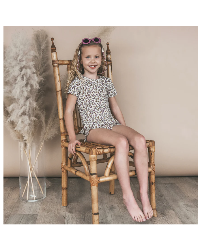 SALTED STORIES - Maillot de bain 2 pièces - SPARKLY FLOWERS